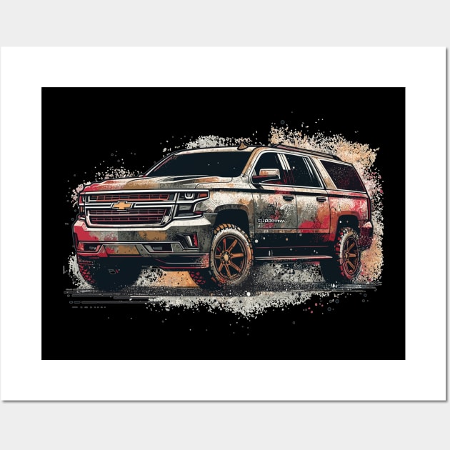 Chevrolet Suburban Wall Art by Vehicles-Art